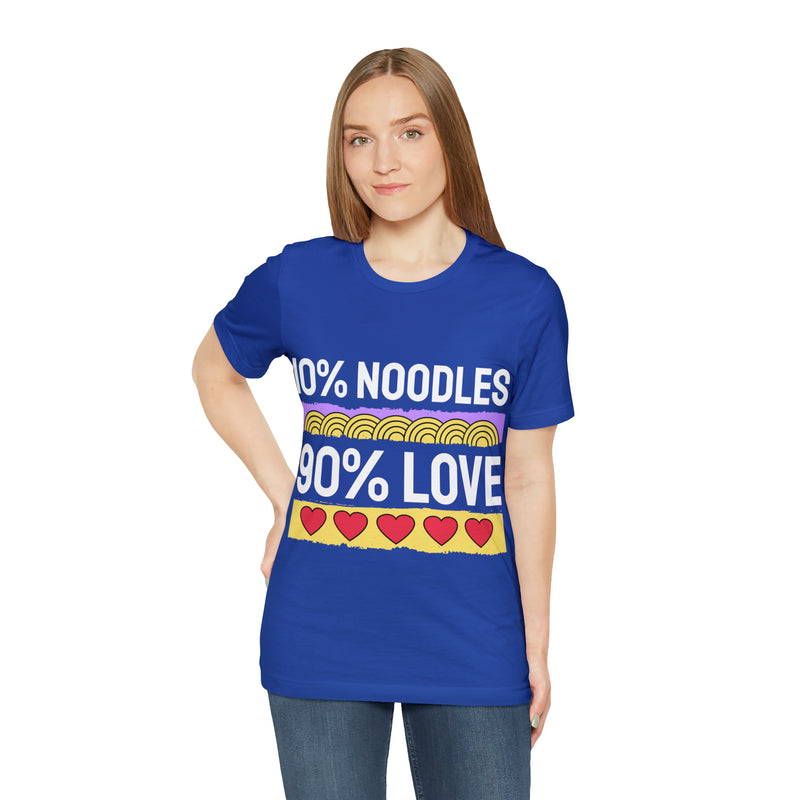 100% Noodles 90% Love Unisex™ Tee