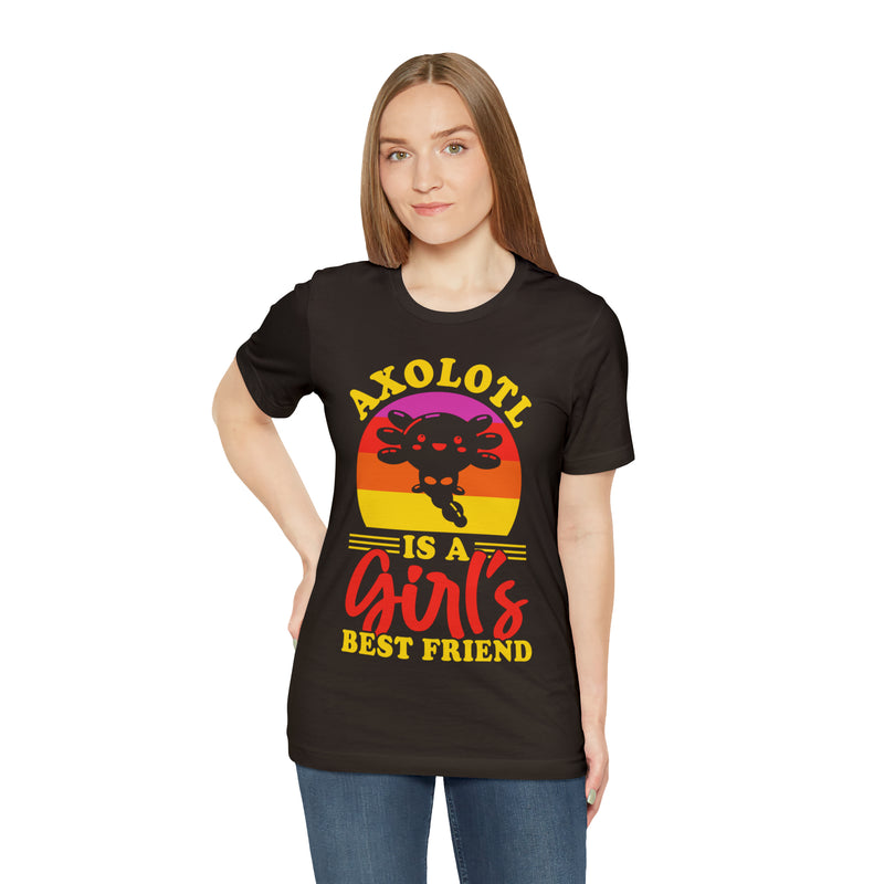 Axolotl Girls Bestfriend Unisex™ Tee