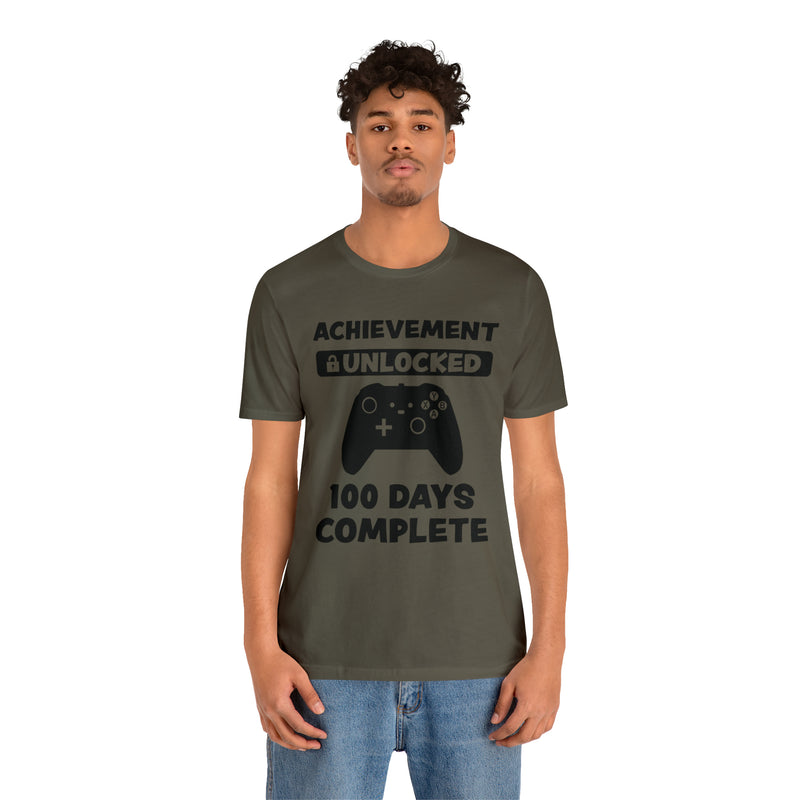 Achievement Unlocked 100 Day complete  Unisex™  Tee