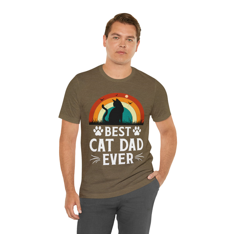 Best Cat Dad Ever Unisex™  Tee