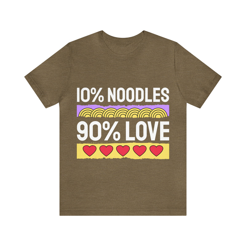 100% Noodles 90% Love Unisex™ Tee