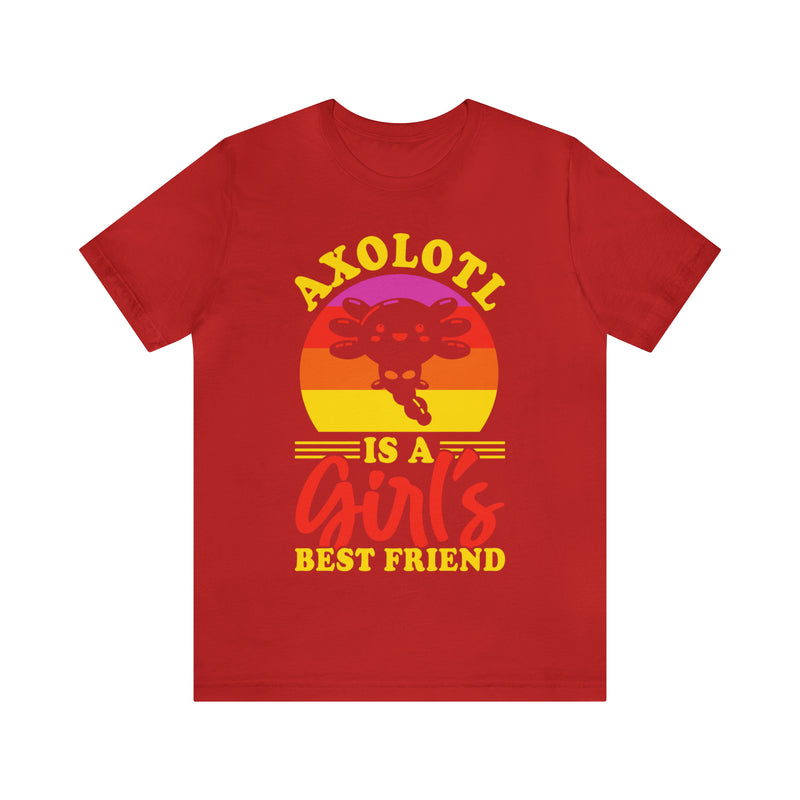 Axolotl Girls Bestfriend Unisex™ Tee