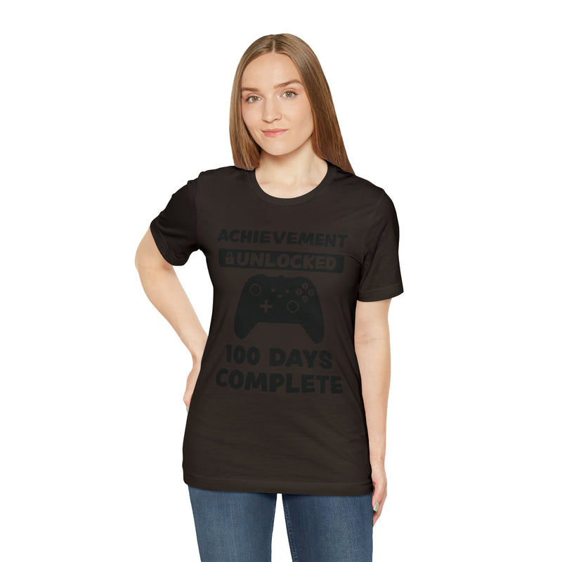 Achievement Unlocked 100 Day complete  Unisex™  Tee