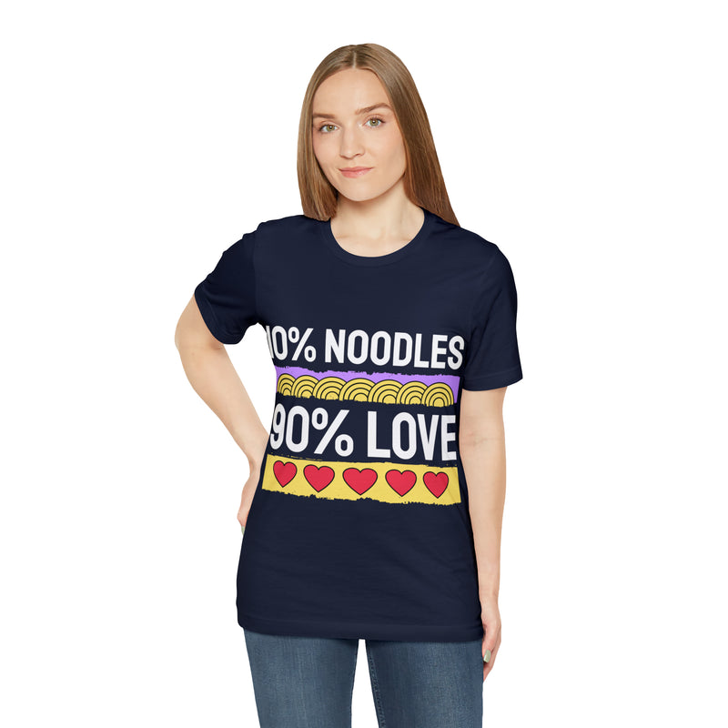 100% Noodles 90% Love Unisex™ Tee