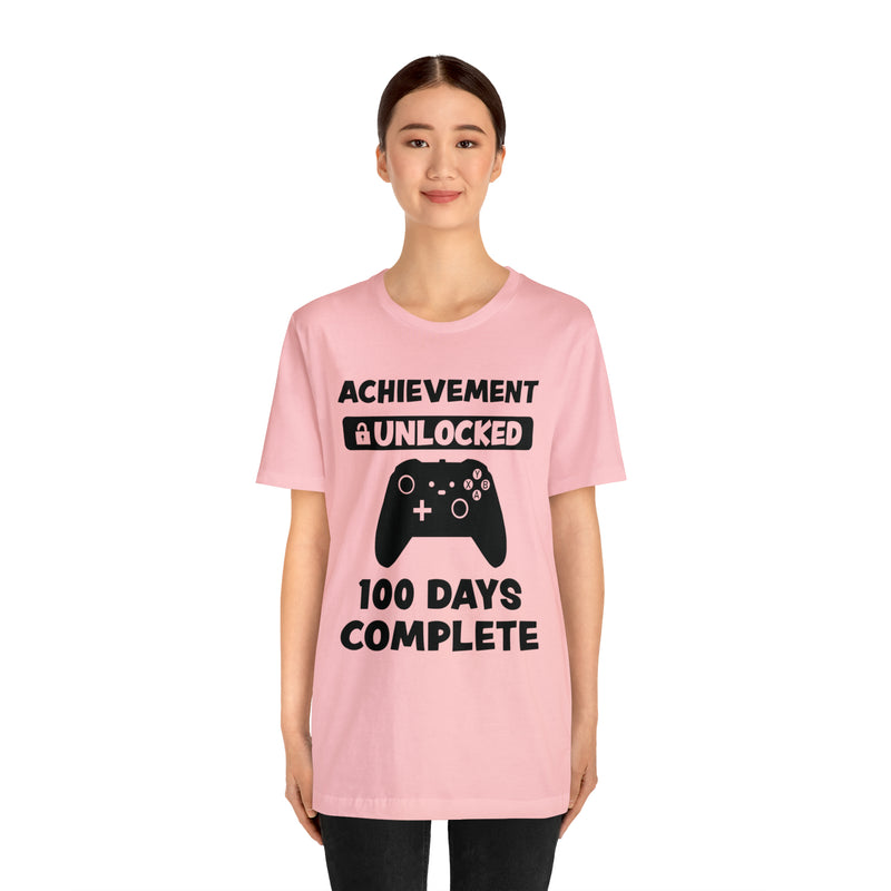 Achievement Unlocked 100 Day complete  Unisex™  Tee