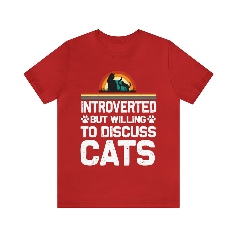 Discuss Cats Unisex™  Tee