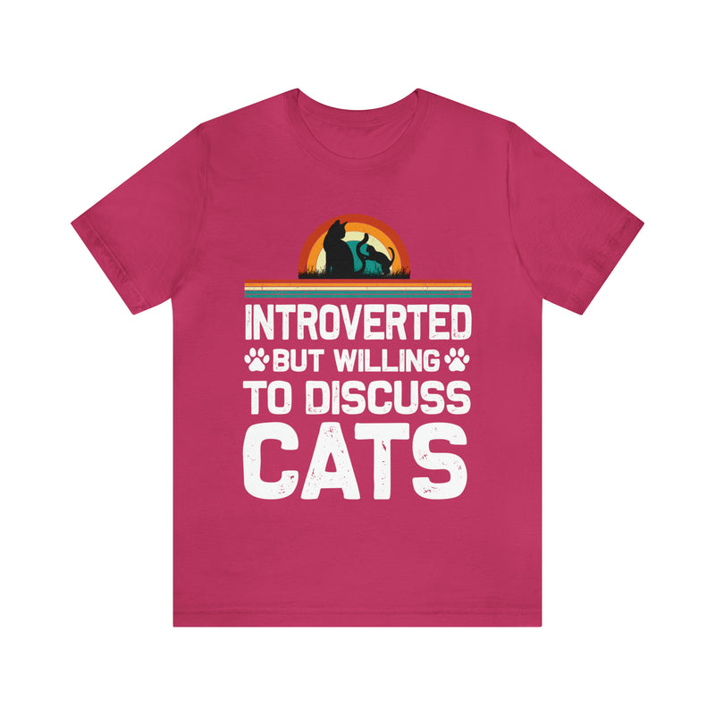 Discuss Cats Unisex™  Tee