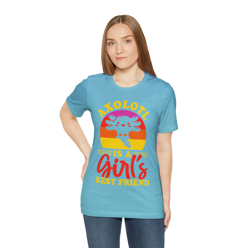 Axolotl Girls Bestfriend Unisex™ Tee