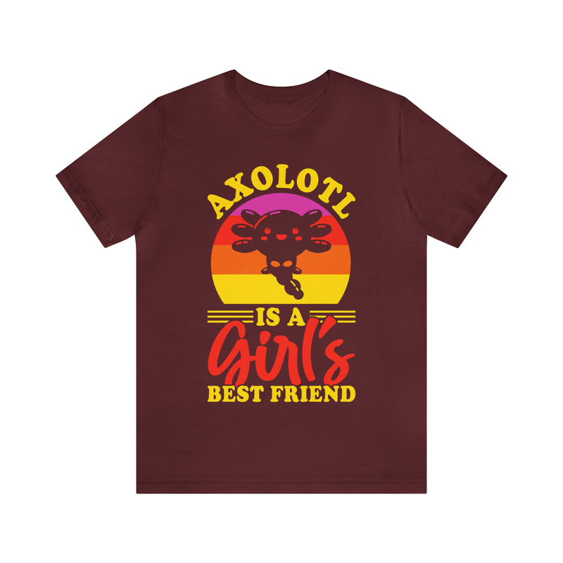 Axolotl Girls Bestfriend Unisex™ Tee