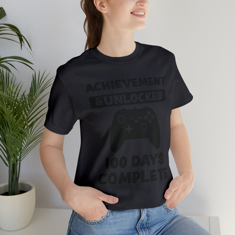 Achievement Unlocked 100 Day complete  Unisex™  Tee