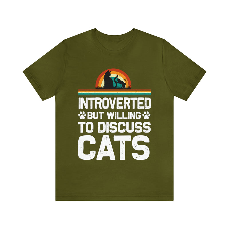 Discuss Cats Unisex™  Tee