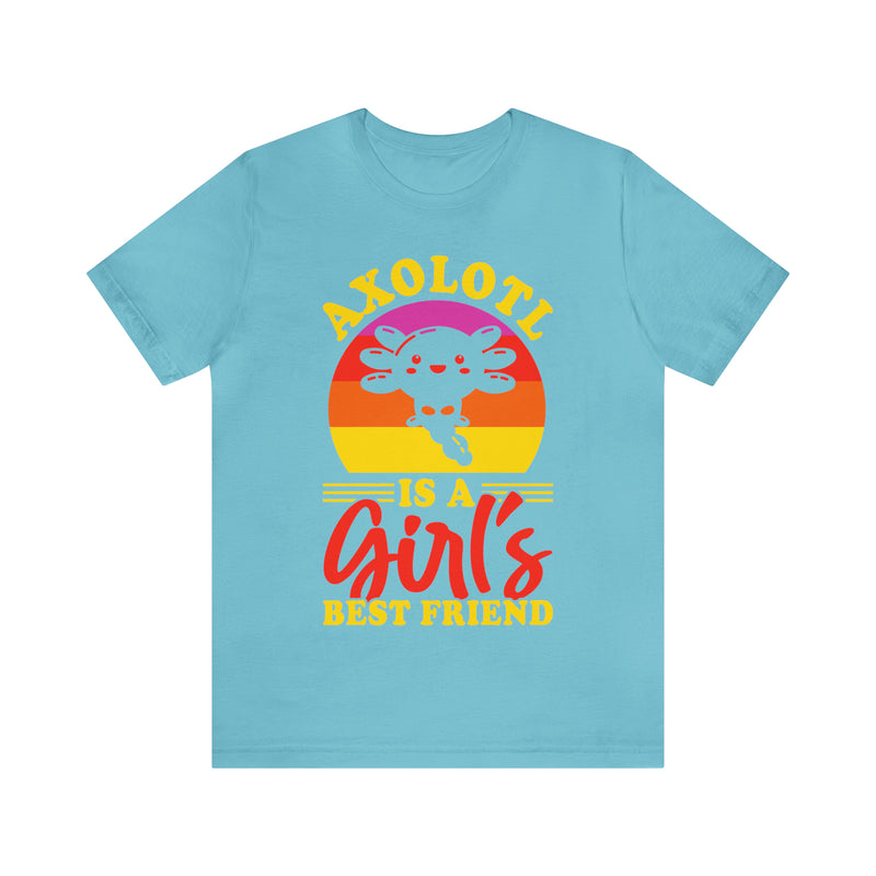 Axolotl Girls Bestfriend Unisex™ Tee