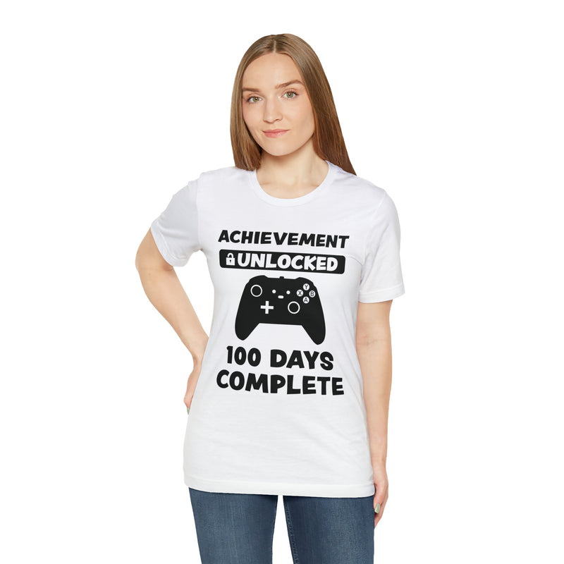 Achievement Unlocked 100 Day complete  Unisex™  Tee