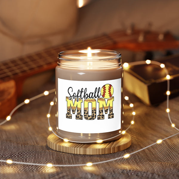 Soft Ball Mom Scented Candles, 9oz