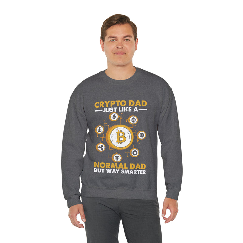 Crypto DAD Unisex™ Crewneck Sweatshirt