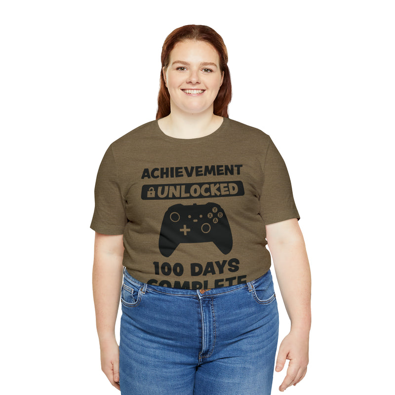 Achievement Unlocked 100 Day complete  Unisex™  Tee