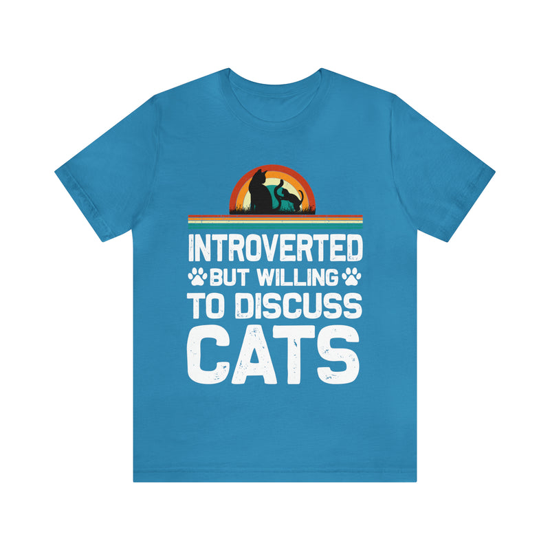 Discuss Cats Unisex™  Tee