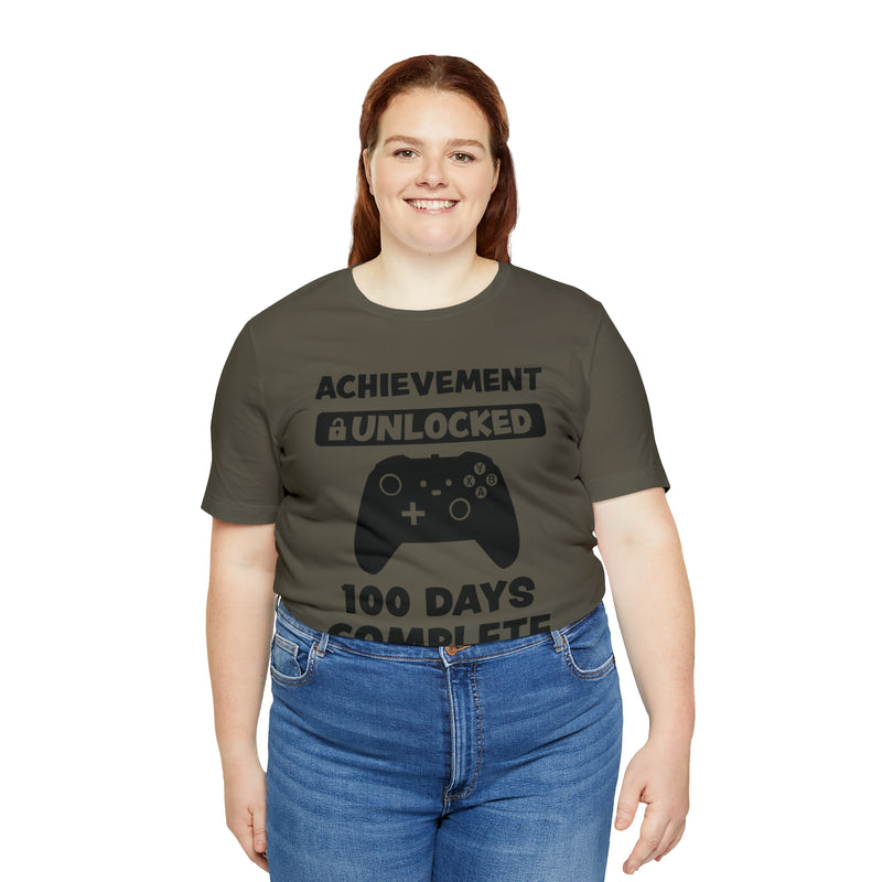 Achievement Unlocked 100 Day complete  Unisex™  Tee