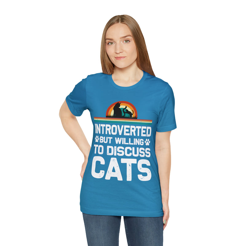 Discuss Cats Unisex™  Tee