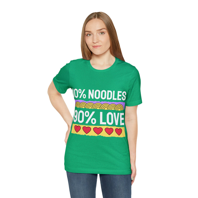 100% Noodles 90% Love Unisex™ Tee